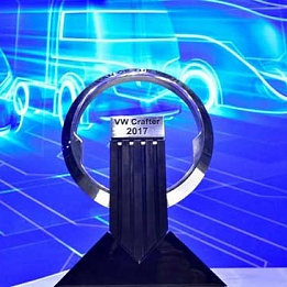 Новый Volkswagen Crafter — победитель премии International Van of the Year 2017